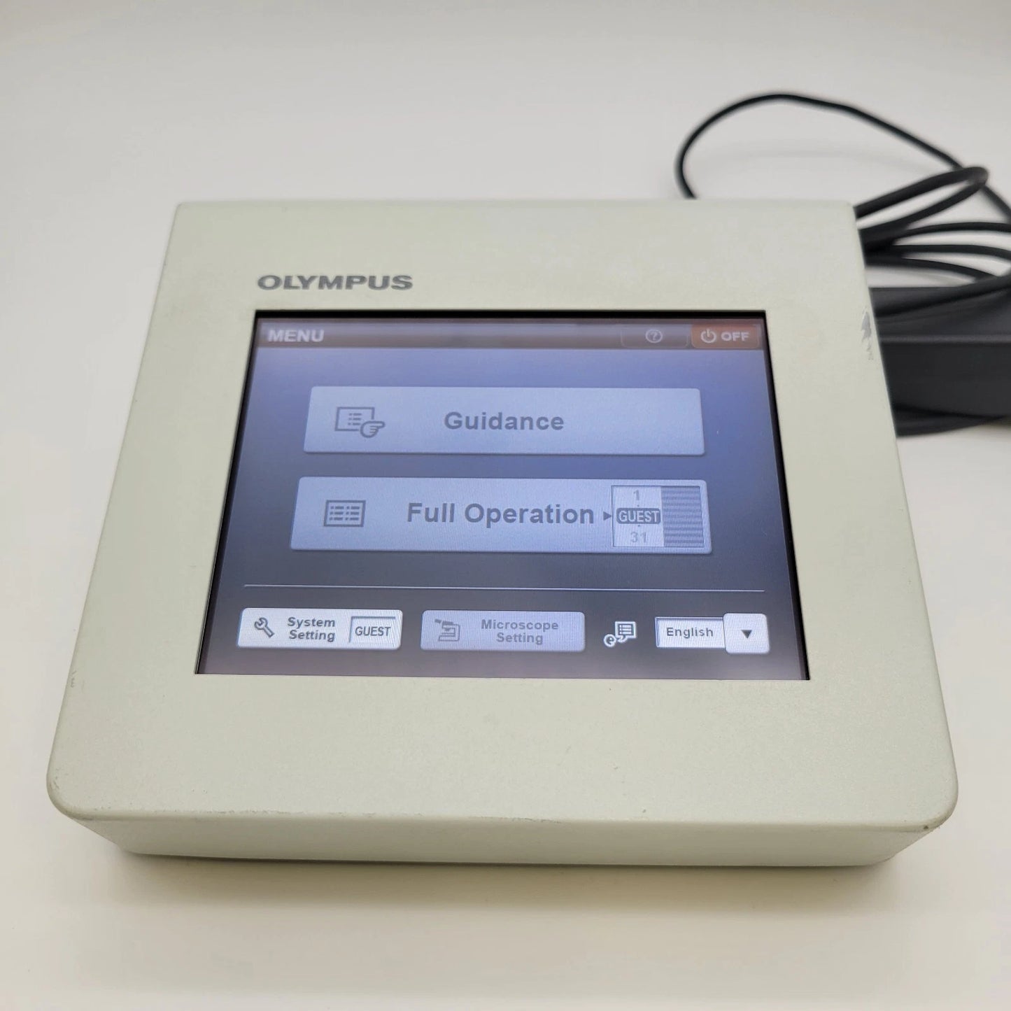 Olympus Microscope BX63F Touch Screen Panel Controller for BX63 - microscopemarketplace