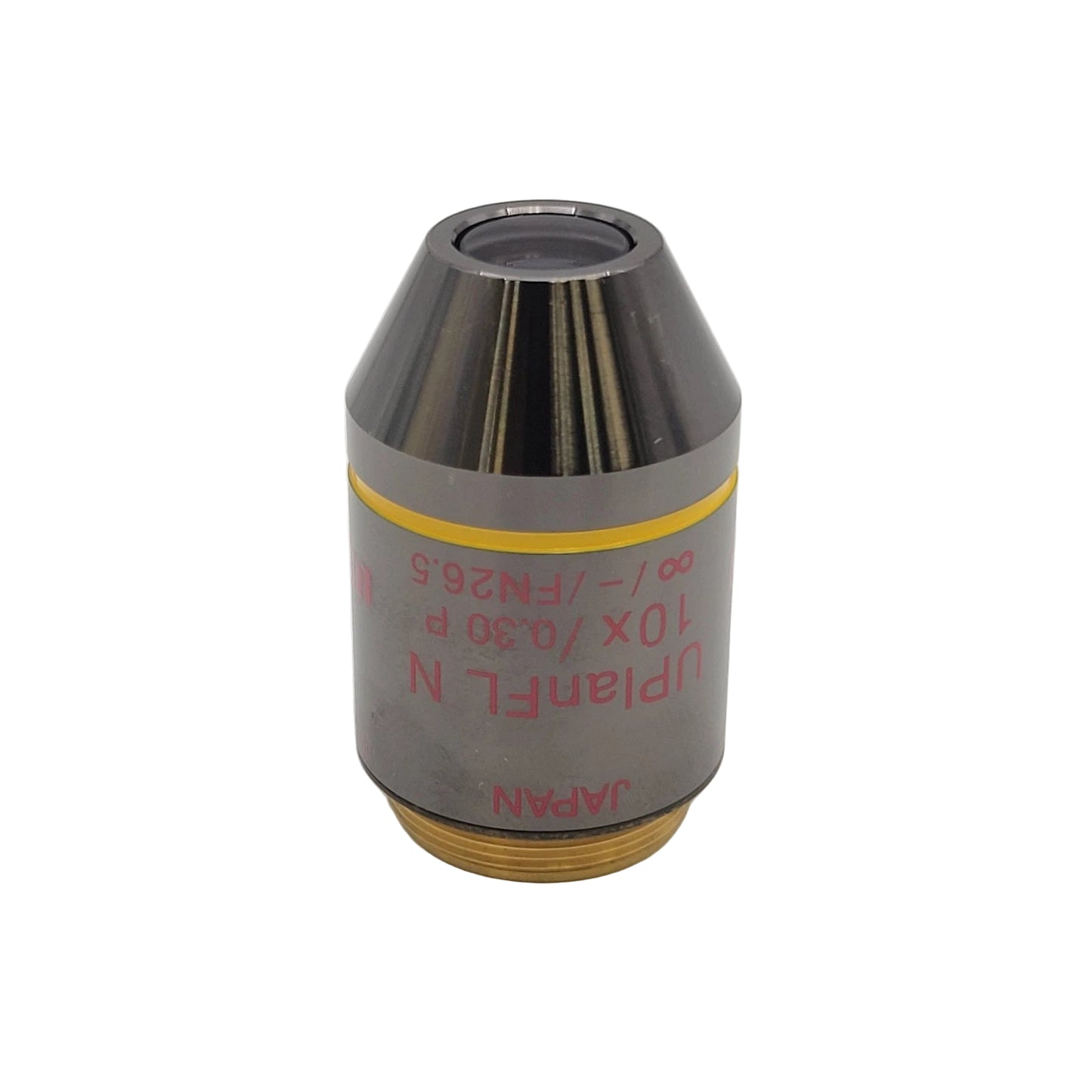 Olympus Microscope Objective UPlanFL N 10x P Pol - microscopemarketplace
