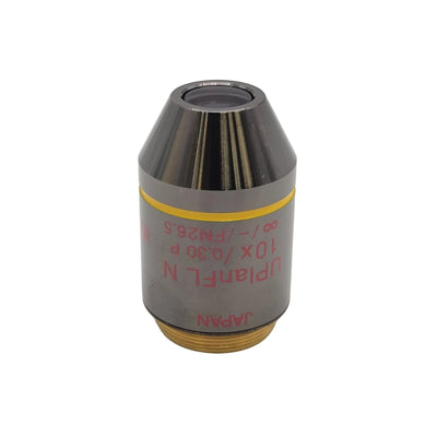 Olympus Microscope Objective UPlanFL N 10x P Pol - microscopemarketplace