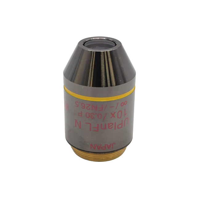 Olympus Microscope Objective UPlanFL N 10x P Pol - microscopemarketplace