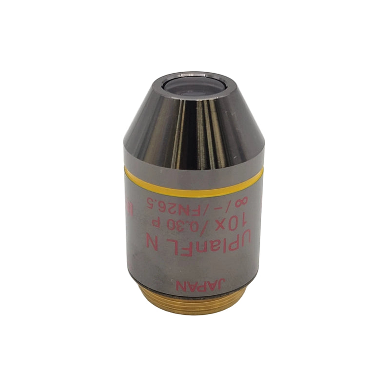 Olympus Microscope Objective UPlanFL N 10x P Pol - microscopemarketplace