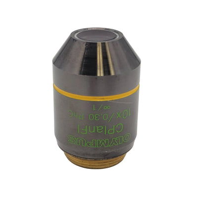 Olympus Microscope Objective CPlanFl 10x PhC Phase Contrast - microscopemarketplace