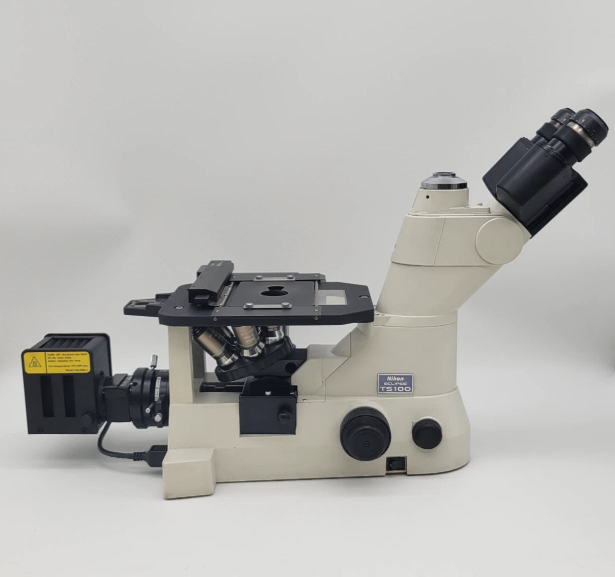 Nikon Microscope TS100 Metallograph Metallurgical with 5x, 10x, 20x, 50x, & 100x - microscopemarketplace