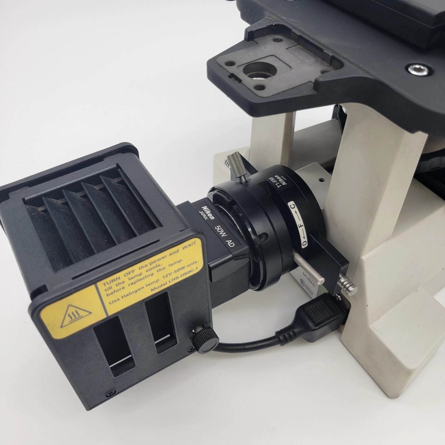 Nikon Microscope TS100 Metallograph Metallurgical with 5x, 10x, 20x, 50x, & 100x - microscopemarketplace