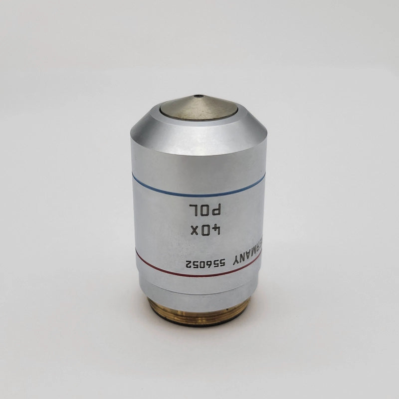 Leica Microscope Objective HCX PL Fluotar 40x Pol Polarizing 556052 - microscopemarketplace