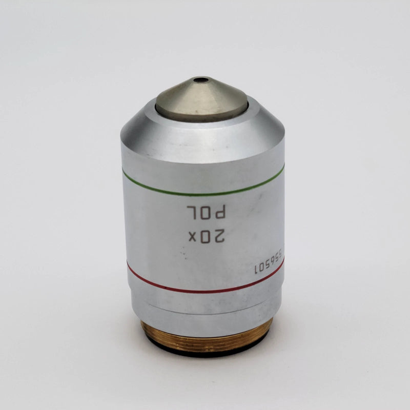 Leica Microscope Objective HC PL Fluotar 20x Pol Polarizing 556501 - microscopemarketplace
