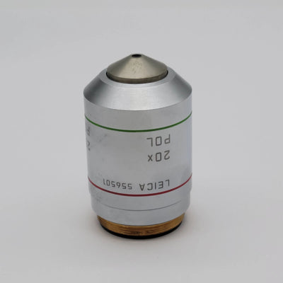 Leica Microscope Objective HC PL Fluotar 20x Pol Polarizing 556501 - microscopemarketplace