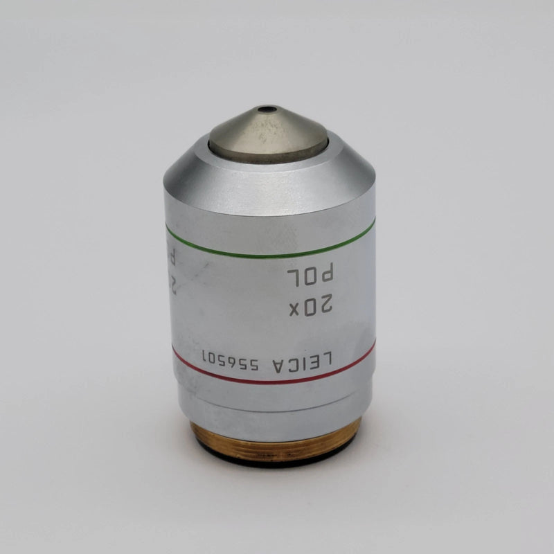 Leica Microscope Objective HC PL Fluotar 20x Pol Polarizing 556501 - microscopemarketplace