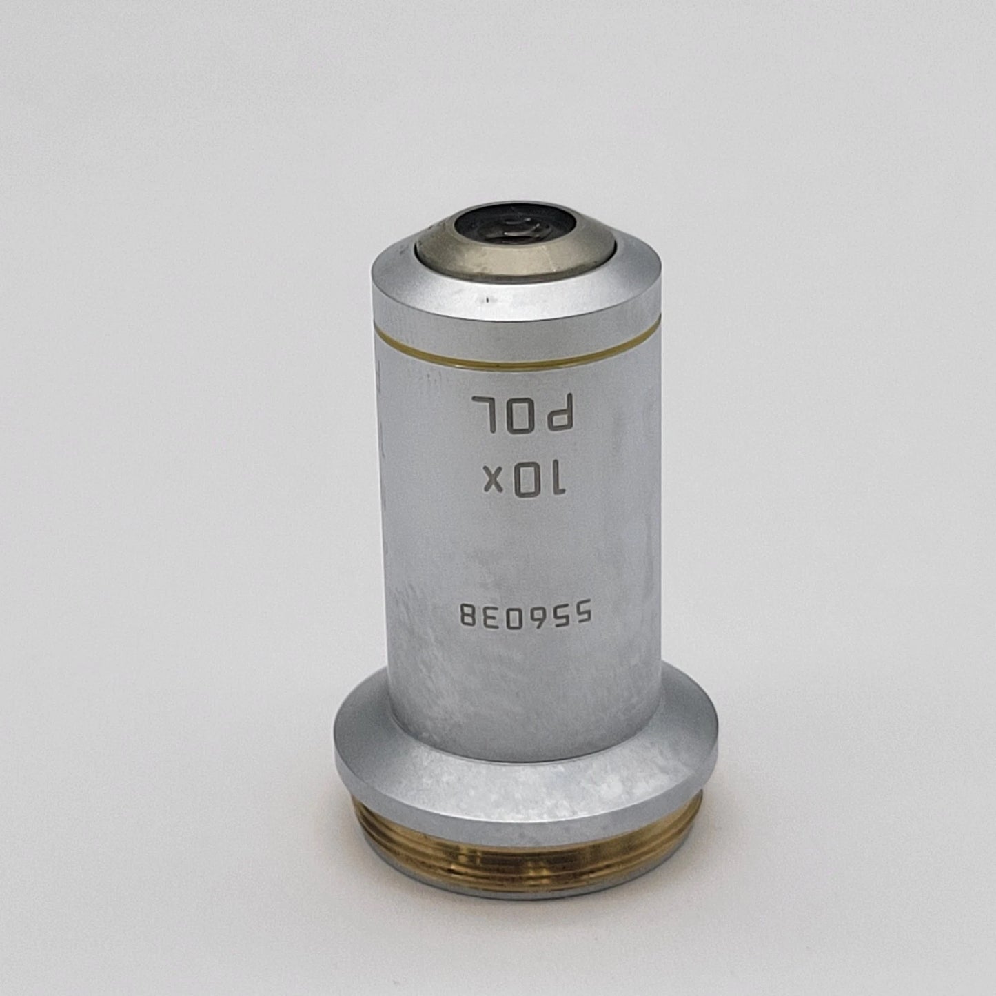 Leica Microscope Objective N Plan 10x Pol Polarizing 556038 - microscopemarketplace