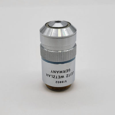 Leitz Microscope Objective 50x W Fluoreszenz Water Immersion 519802 - microscopemarketplace