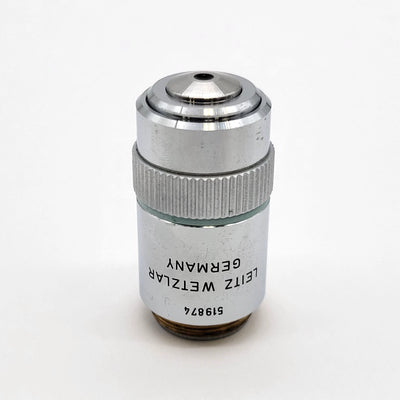 Leitz Microscope Objective PL Fluotar 16x 160/0.17 519874 - microscopemarketplace