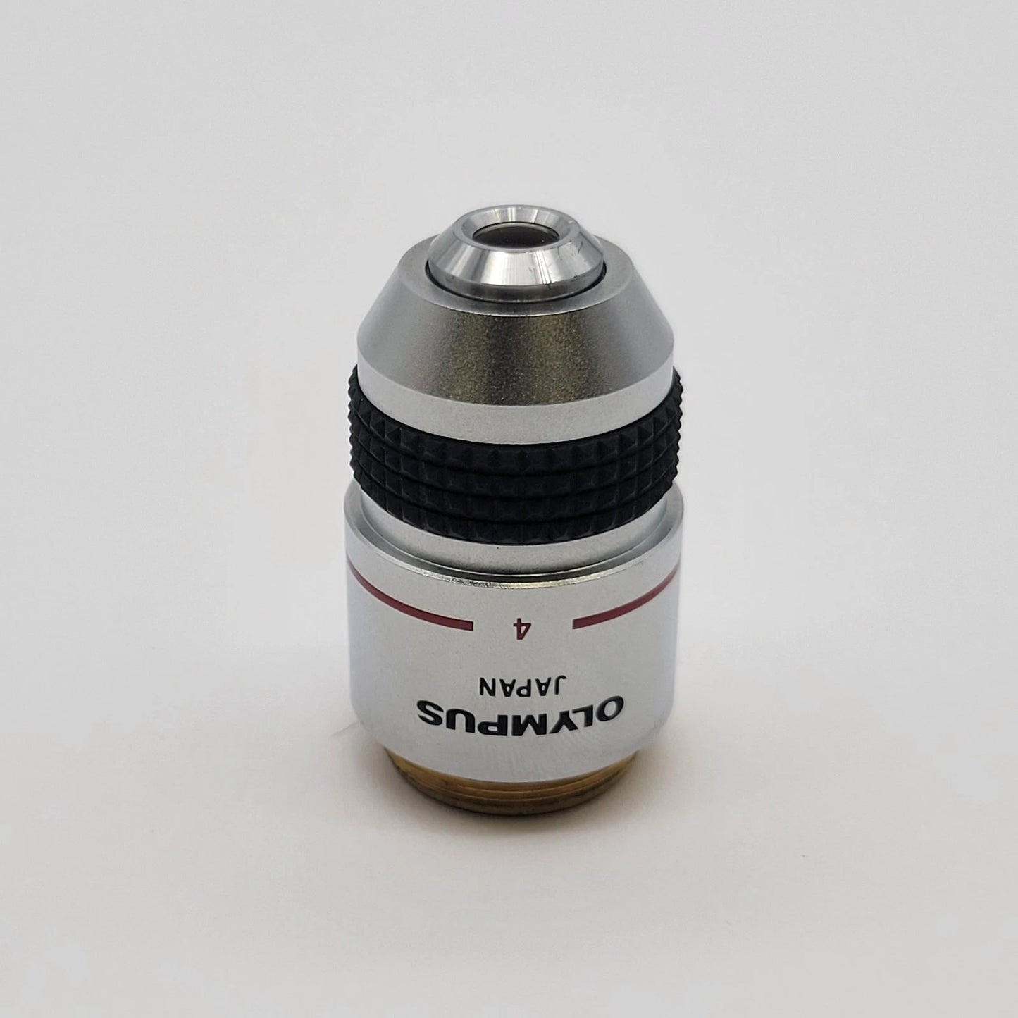 Olympus Microscope Objective DPlan 4x PO Polarizing - microscopemarketplace