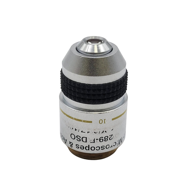 Olympus McCrone Microscope Objective 289-F DSO Dispersion Staining - microscopemarketplace
