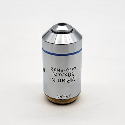 Olympus Microscope Objective MPlan N 50x - microscopemarketplace