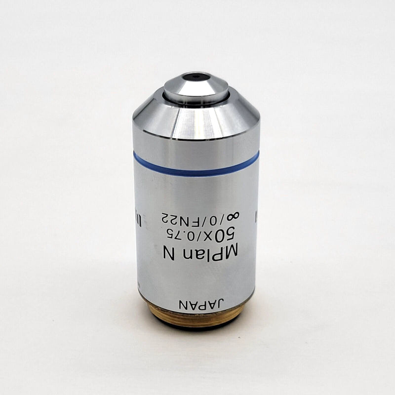 Olympus Microscope Objective MPlan N 50x - microscopemarketplace