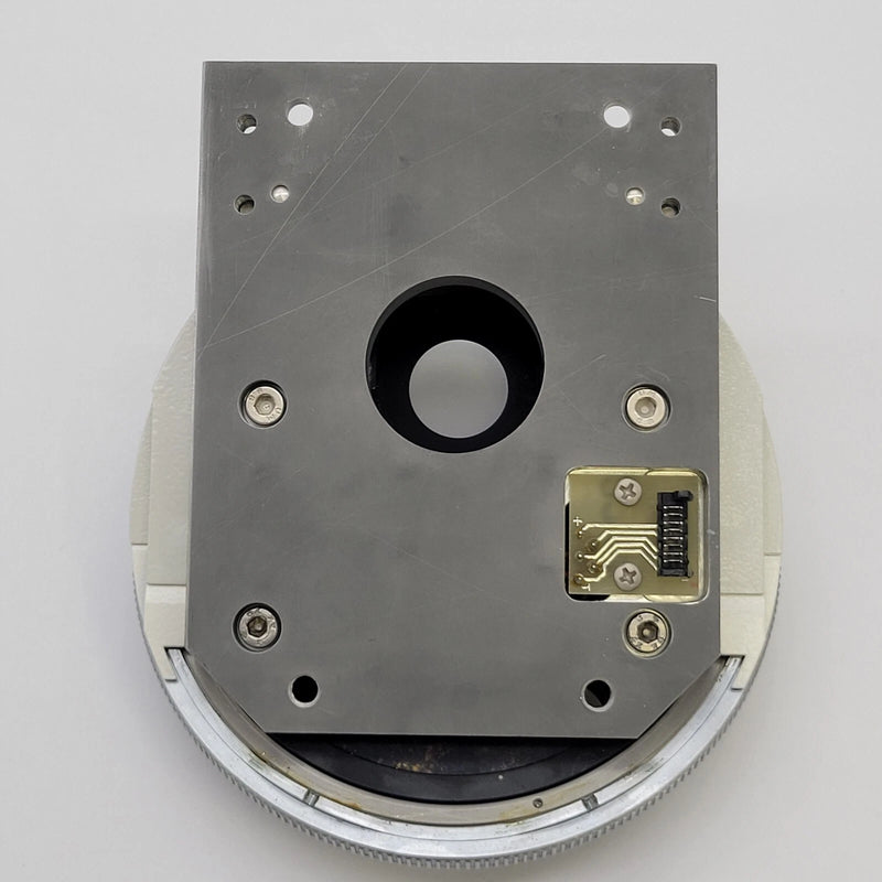 Leitz Leica Microscope DMRBE Coded Nosepiece 7 Position Turret - microscopemarketplace