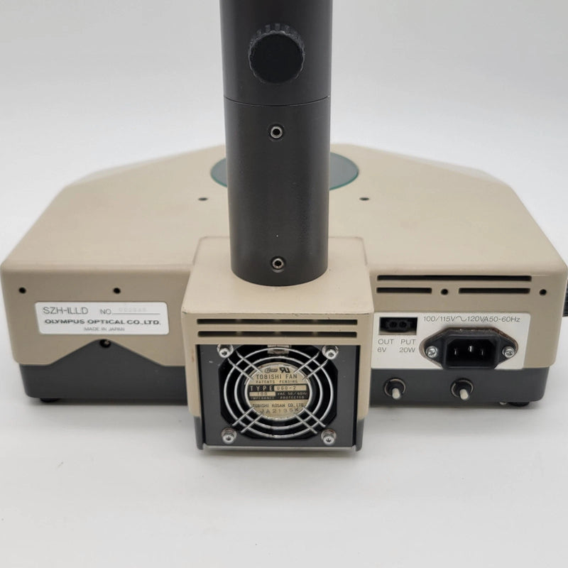 Olympus Stereo Microscope SZH-ILLC Transmitted Light Brightfield/Darkfield Stand - microscopemarketplace