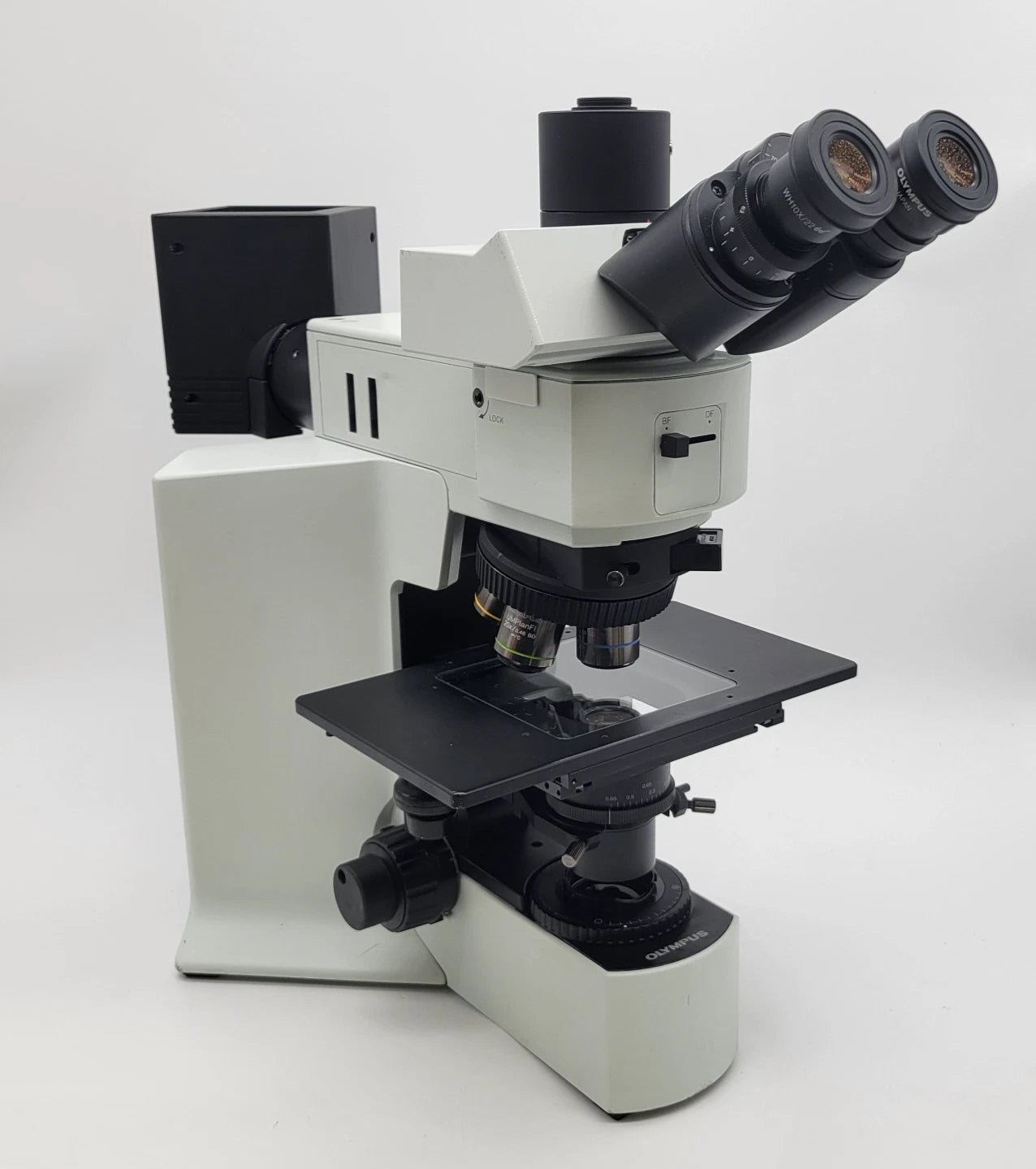 Olympus Microscope BX51 Metallurgical Brightfield/Darkfield with Trinocular Head - microscopemarketplace