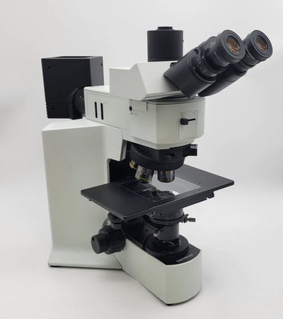 Olympus Microscope BX51 Metallurgical Brightfield/Darkfield with Trinocular Head - microscopemarketplace