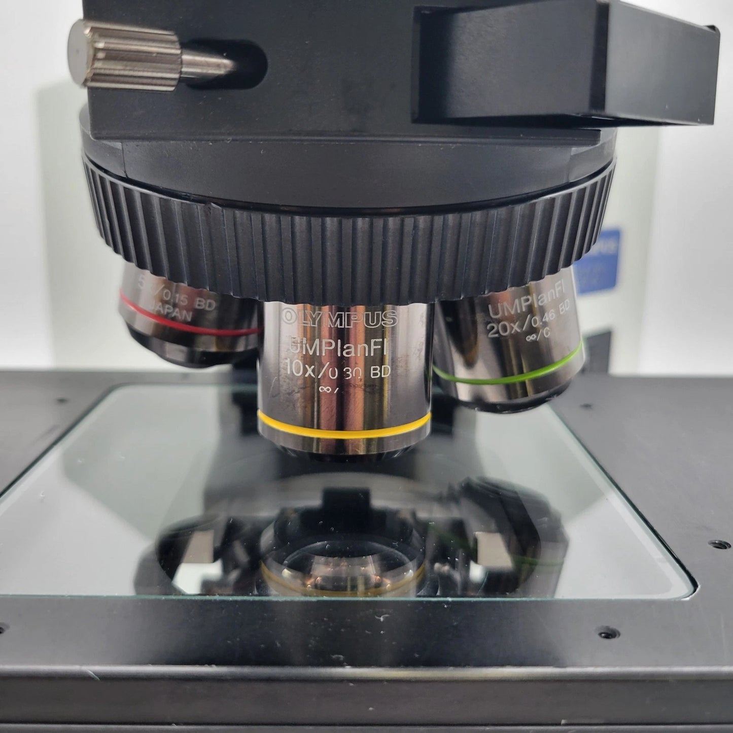 Olympus Microscope BX51 Metallurgical Brightfield/Darkfield with Trinocular Head - microscopemarketplace