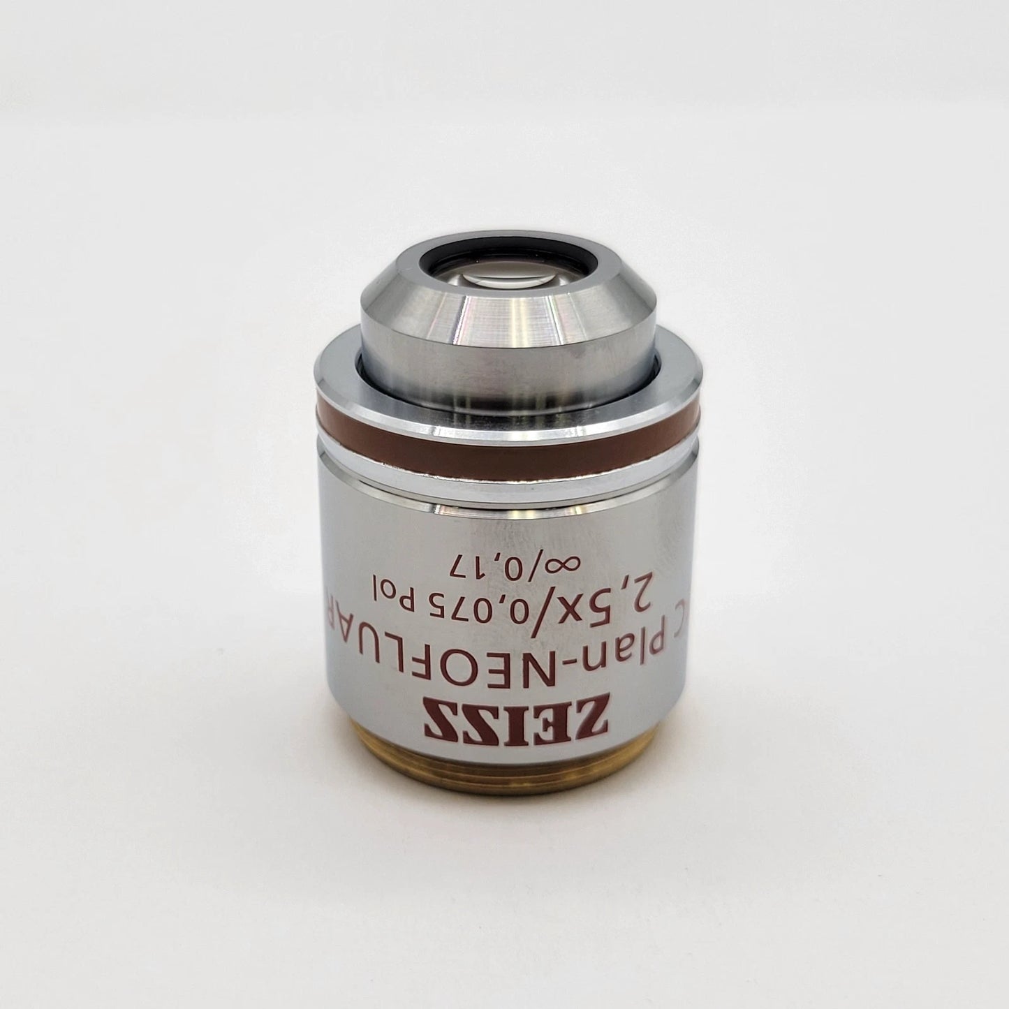 Zeiss Microscope Objective EC Plan Neofluar 2.5x Pol M27 420323-9901 - microscopemarketplace