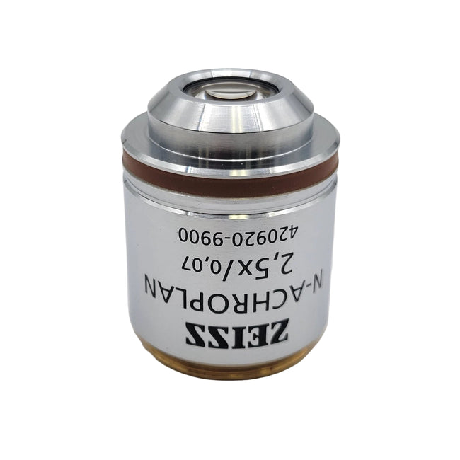 Zeiss Microscope Objective N-Achroplan 2.5x M27 420920-9900 (Copy) - microscopemarketplace