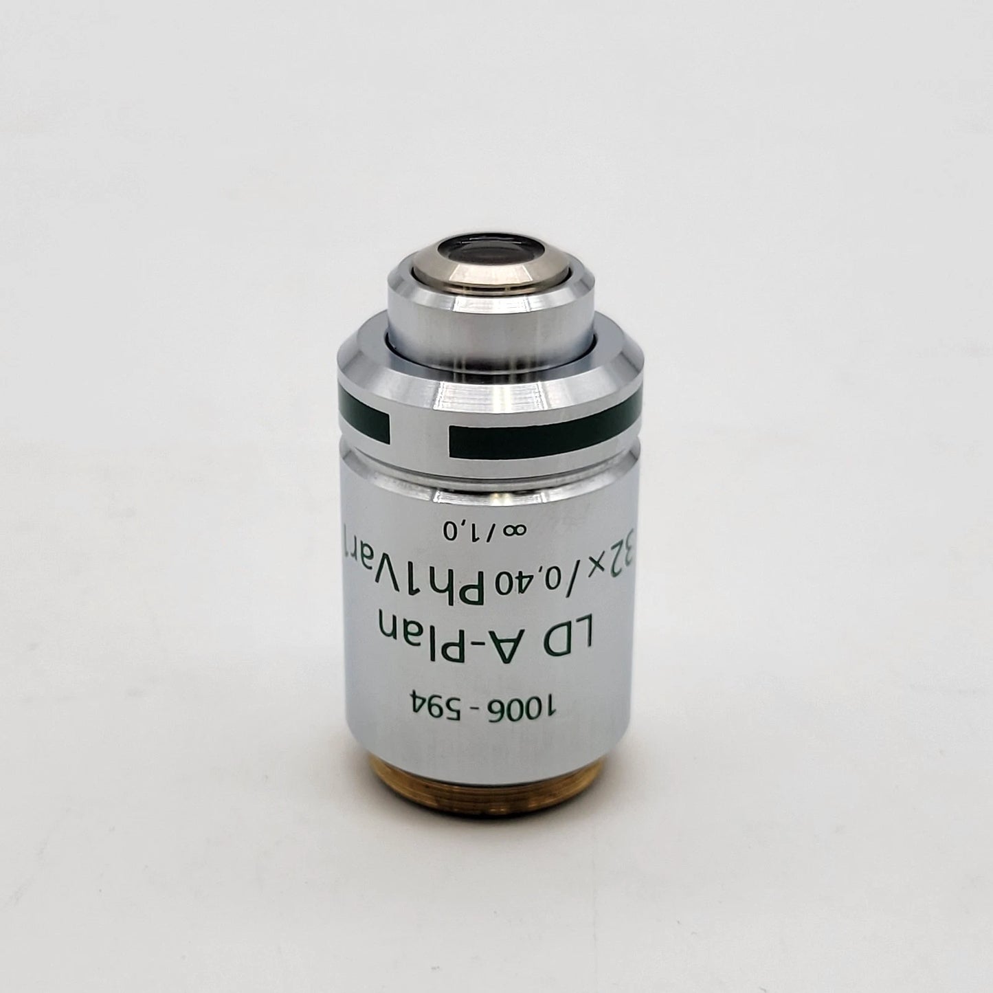 Zeiss Microscope Objective LD A-Plan 32x Ph1 Var1 1006-594 Phase Contrast - microscopemarketplace