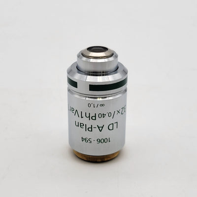 Zeiss Microscope Objective LD A-Plan 32x Ph1 Var1 1006-594 Phase Contrast - microscopemarketplace