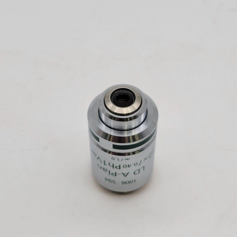 Zeiss Microscope Objective LD A-Plan 32x Ph1 Var1 1006-594 Phase Contrast - microscopemarketplace