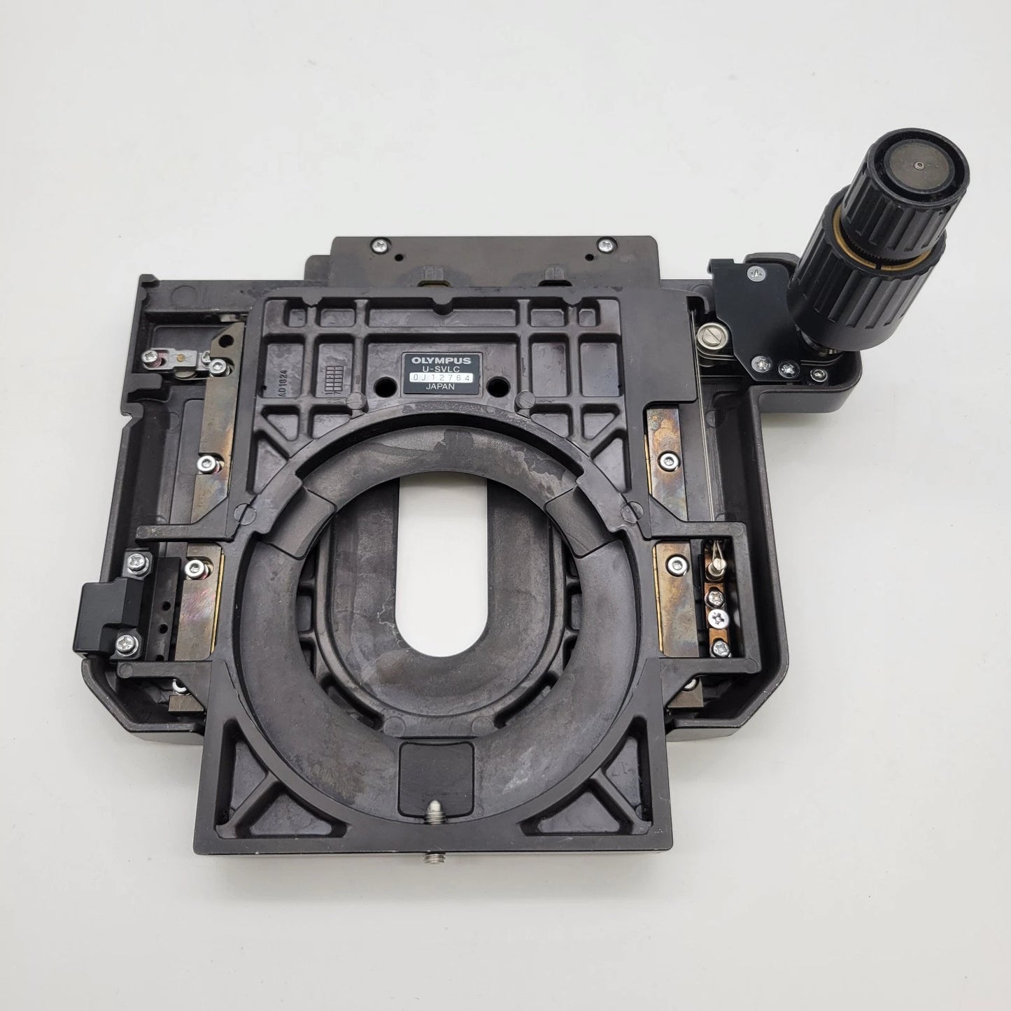Olympus Microscope U-SVLC Left Hand Mechanical XY Stage for BX45 BX46 *DEAL*