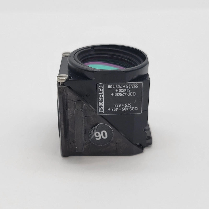 Zeiss Microscope Fluorescence Filter Cube Set 90 HE LED Reflector Module FL EC P&C - microscopemarketplace