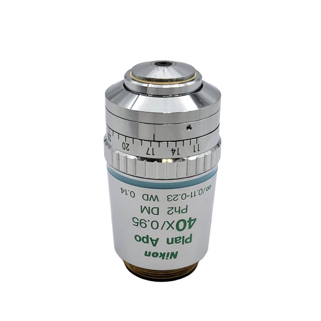 Nikon Microscope Objective Plan Apo 40X Ph2 Phase Contrast - microscopemarketplace