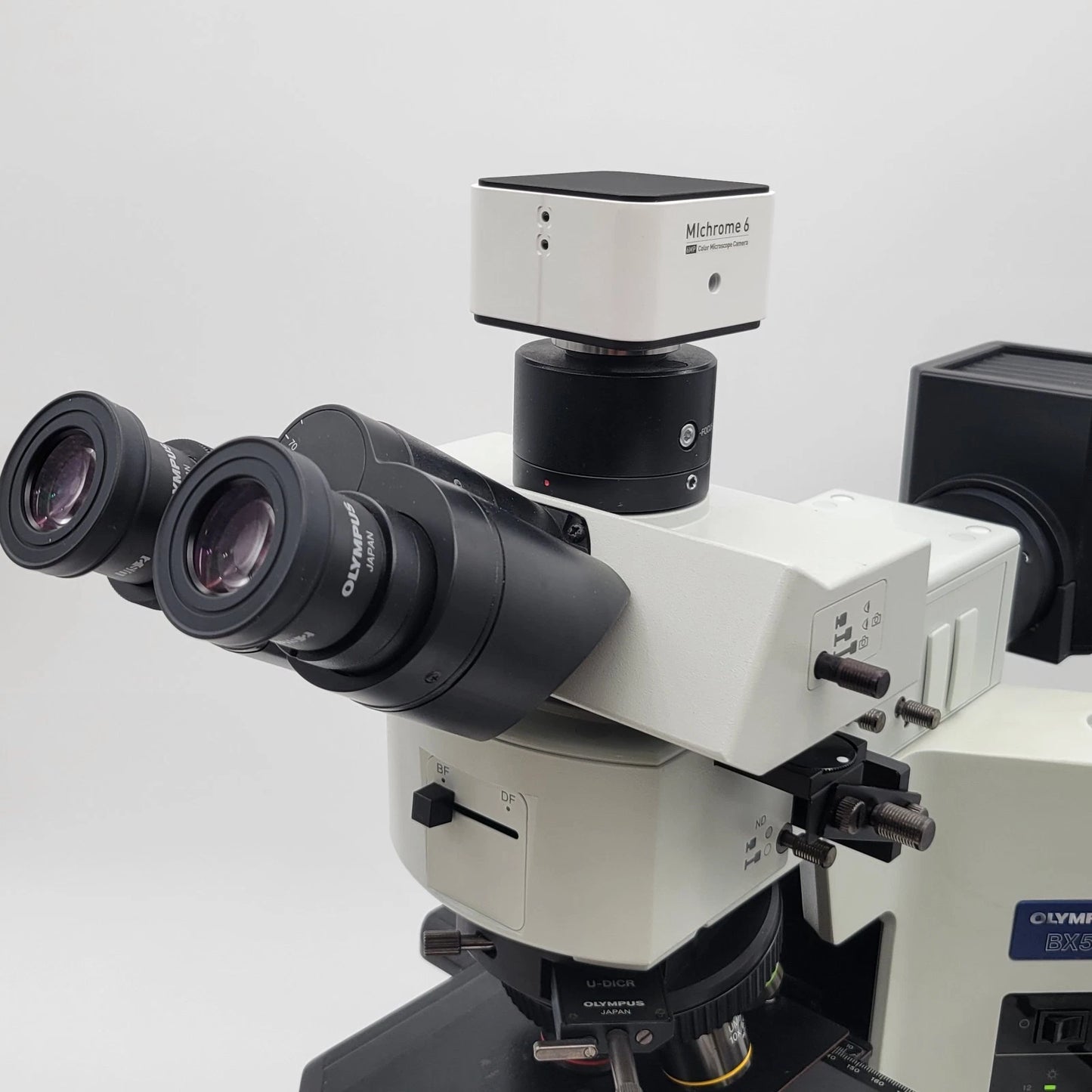 Olympus Microscope BX51 with DIC, BF/DF Reflected Light, Trinocular & Camera Metallurgical