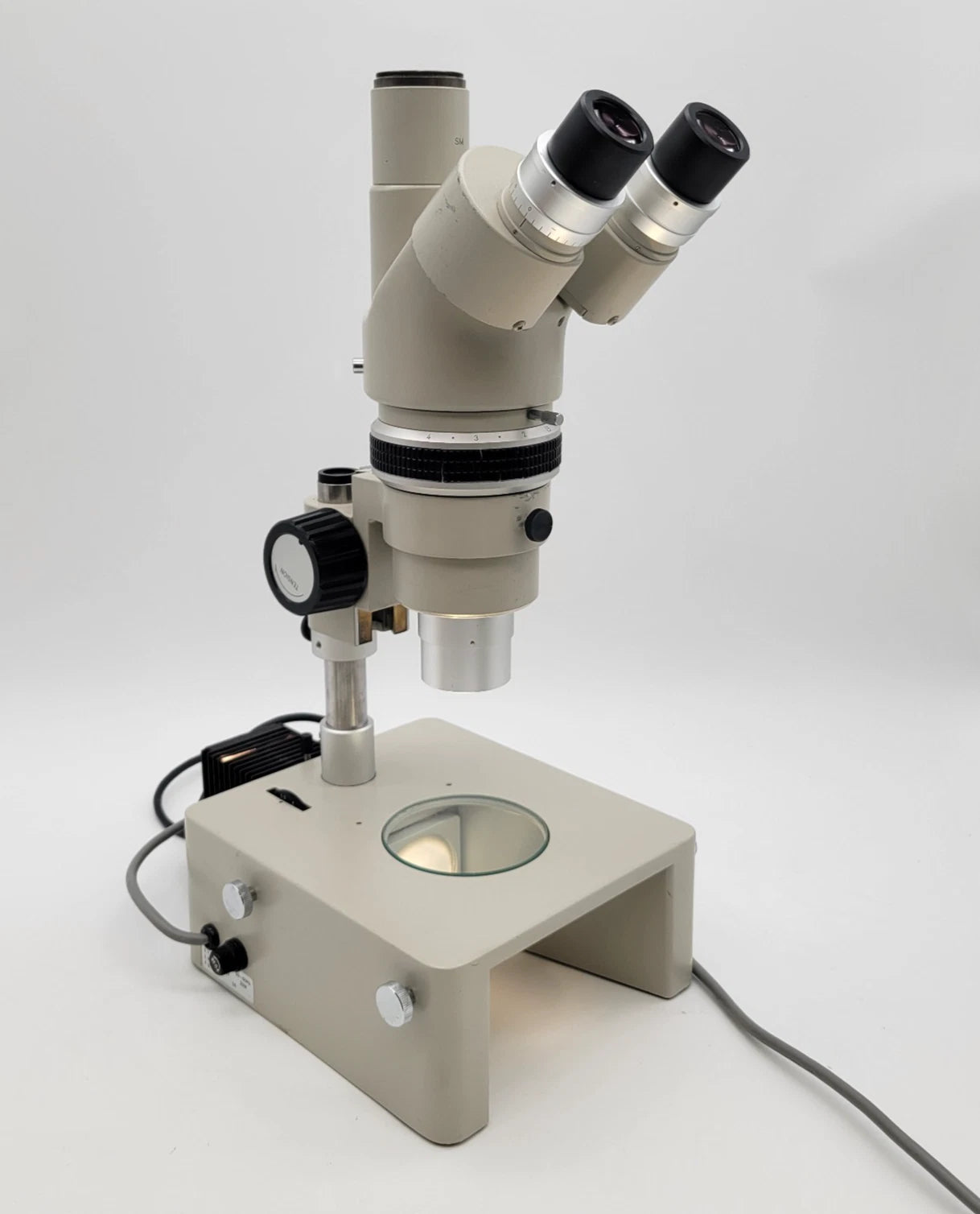 Nikon Stereo Microscope SMZ-10 with Photo Port and Transmitted Light Stand - microscopemarketplace