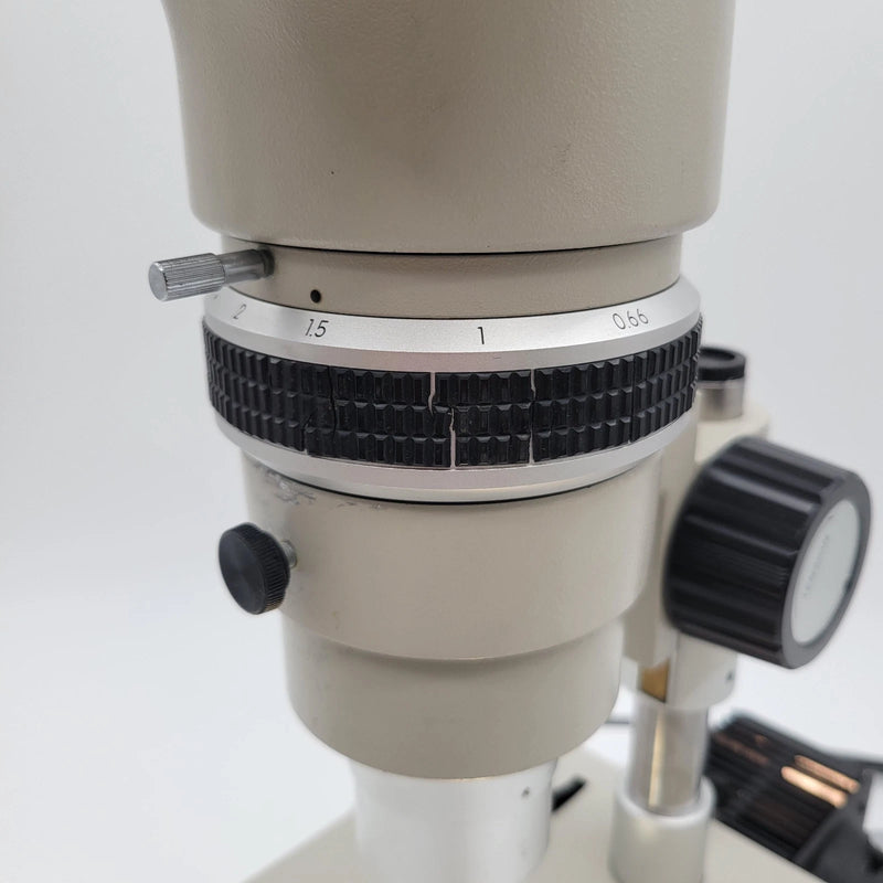 Nikon Stereo Microscope SMZ-10 with Photo Port and Transmitted Light Stand - microscopemarketplace