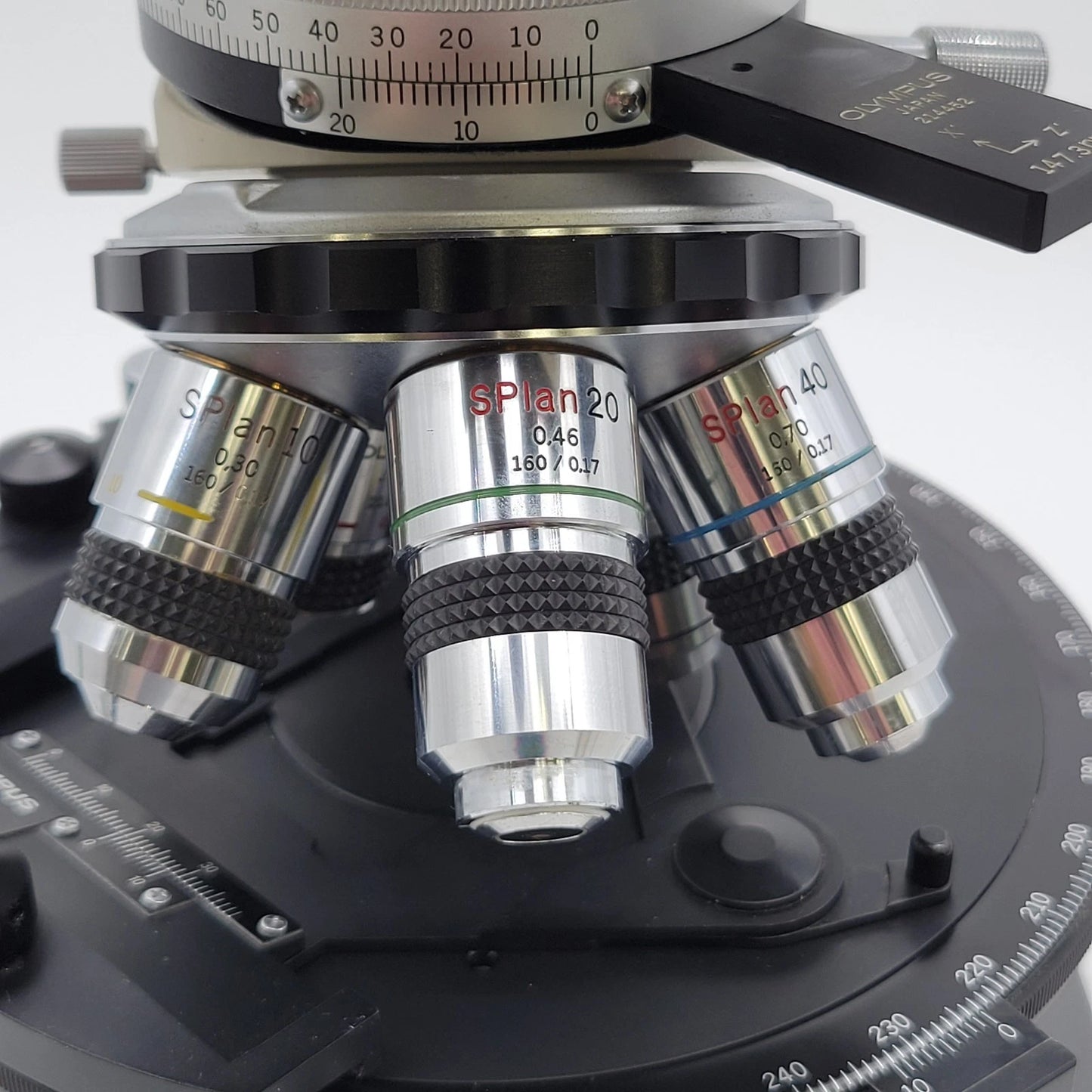 Olympus Microscope BH-2 Pol Polarizing with Trinocular Head