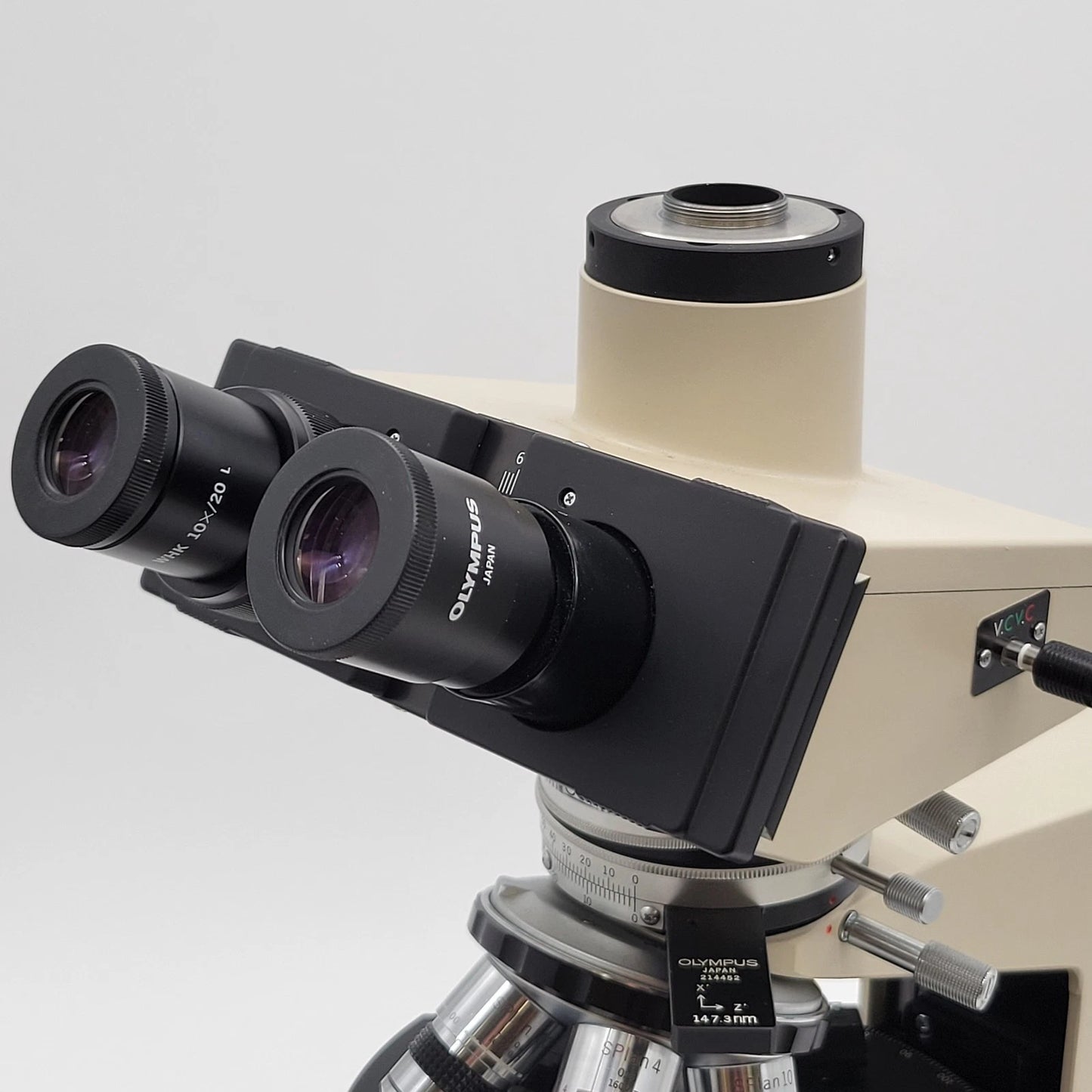 Olympus Microscope BH-2 Pol Polarizing with Trinocular Head