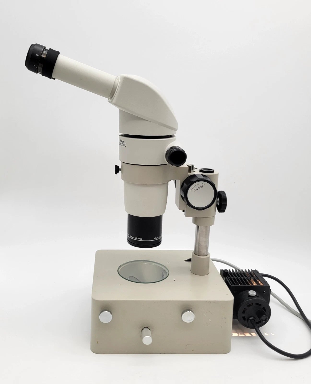Nikon Stereo Microscope SMZ1000 with Transmitted Light Stand - microscopemarketplace