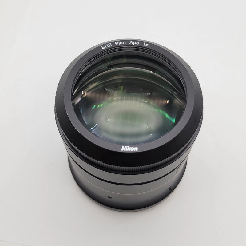 Nikon Stereo Microscope Objective SHR Plan Apo 1x WD:60 for SMZ25 and SMZ18 - microscopemarketplace