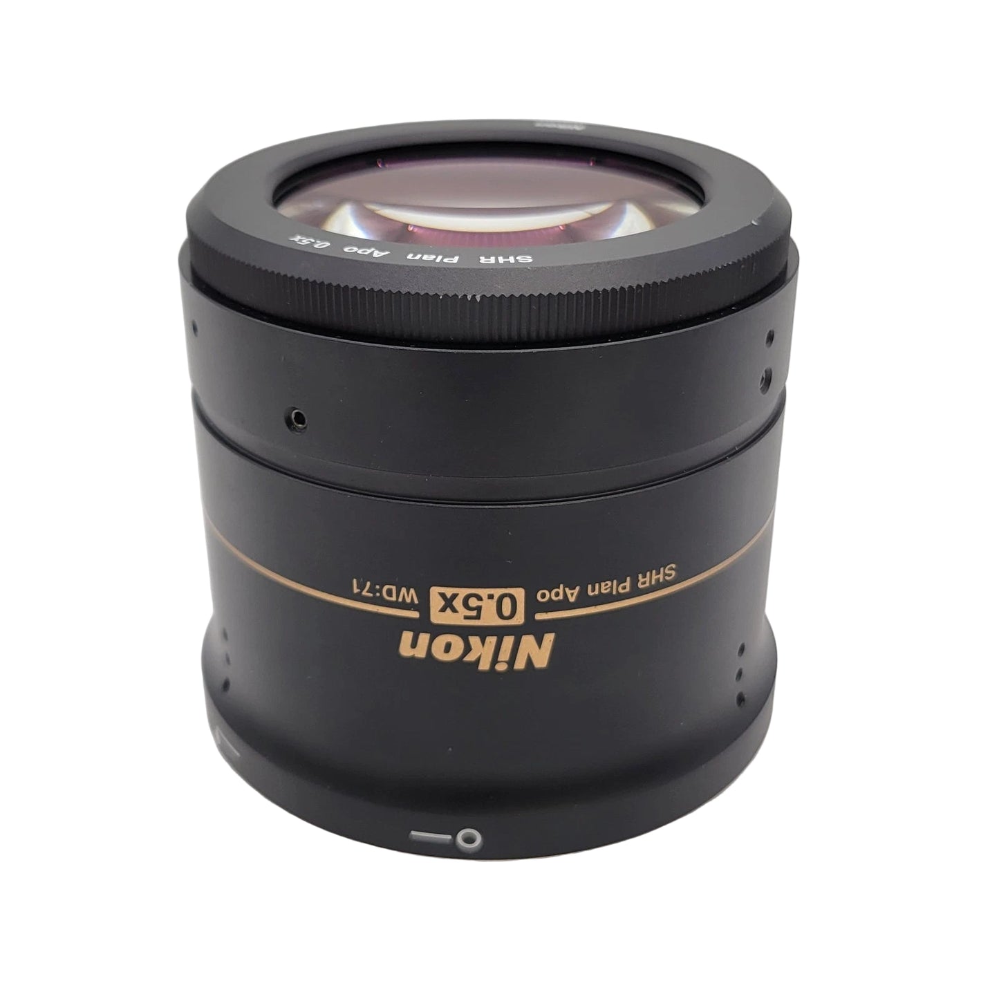 Nikon Stereo Microscope Objective SHR Plan Apo 0.5x WD:71 for SMZ25 and SMZ18 - microscopemarketplace