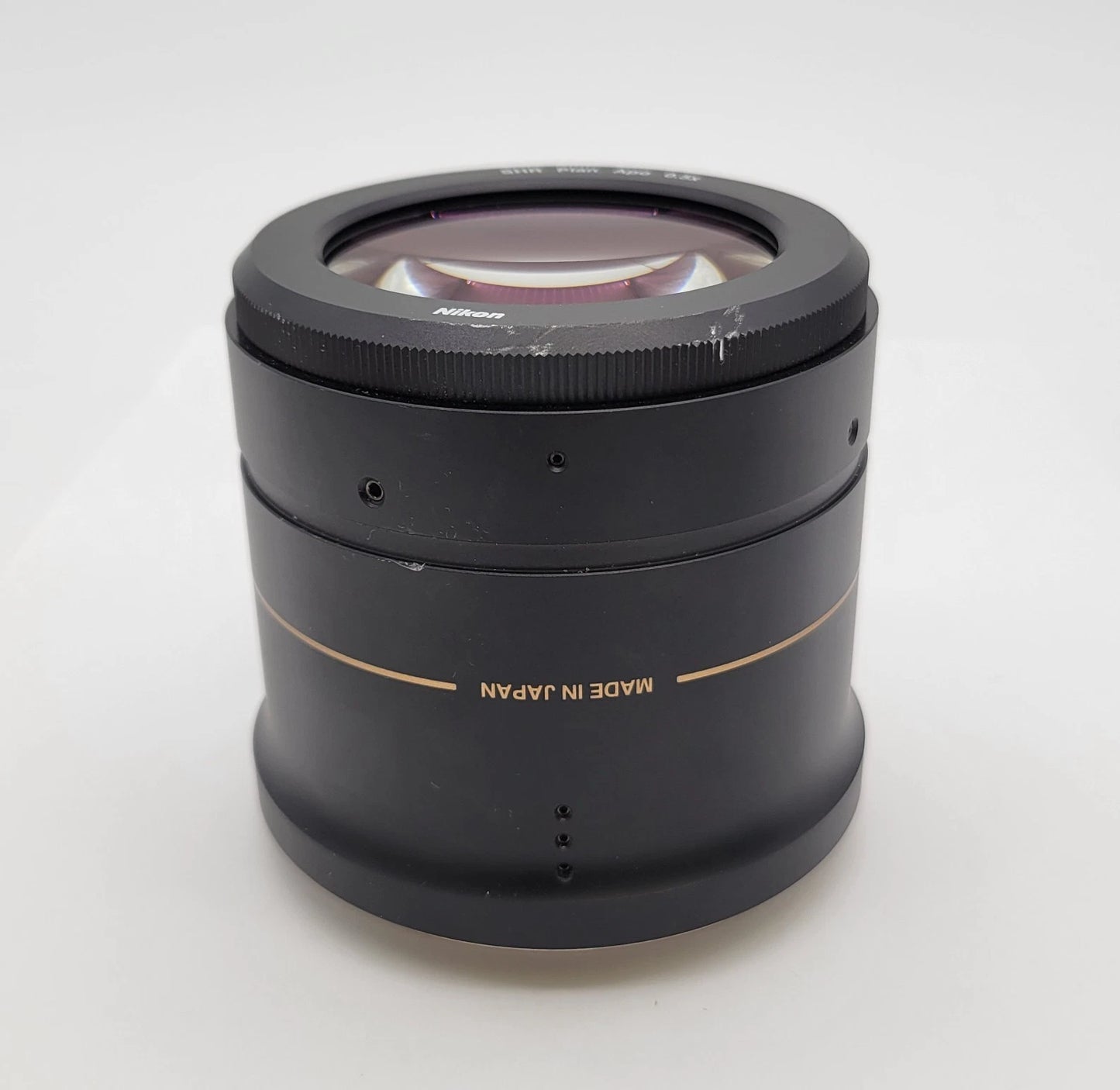 Nikon Stereo Microscope Objective SHR Plan Apo 0.5x WD:71 for SMZ25 and SMZ18 - microscopemarketplace