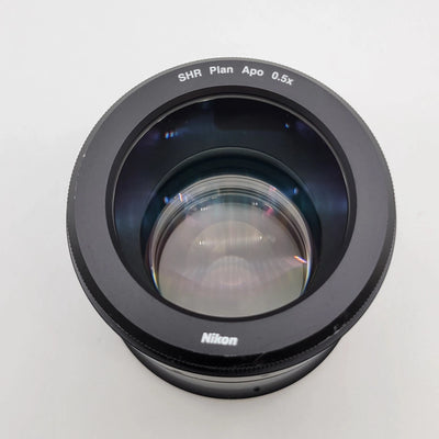 Nikon Stereo Microscope Objective SHR Plan Apo 0.5x WD:71 for SMZ25 and SMZ18 - microscopemarketplace