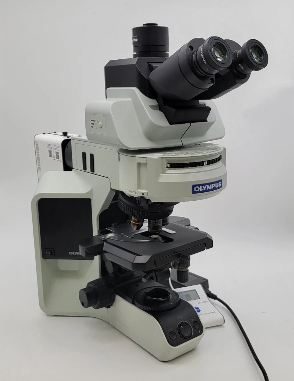 Olympus Microscope BX43 with Fluorescence and CoolLed pE-300 Illumination