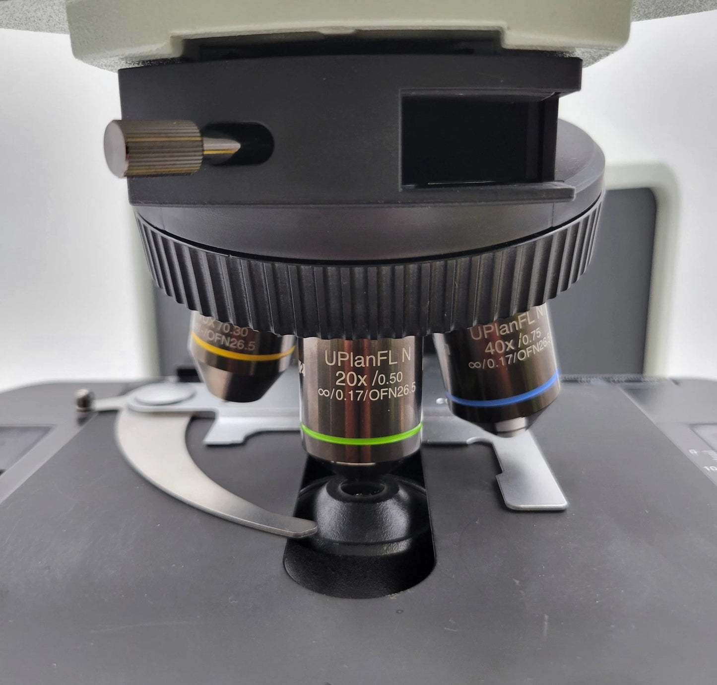 Olympus Microscope BX43 with Fluorescence and CoolLed pE-300 Illumination