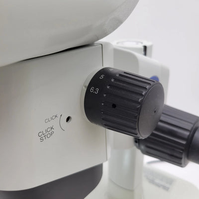 Olympus Stereo Microscope SZX10 DF with LED Transmitted Light Stand & Trinocular - microscopemarketplace