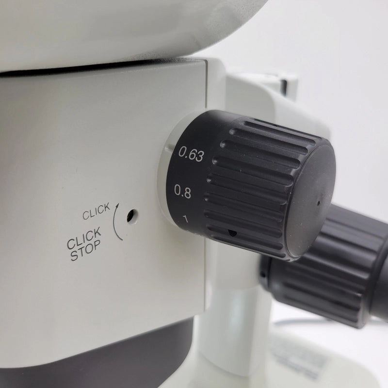 Olympus Stereo Microscope SZX10 DF with LED Transmitted Light Stand & Trinocular - microscopemarketplace