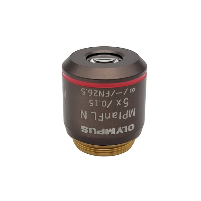 Olympus Microscope Objective MPlanFl N 5x