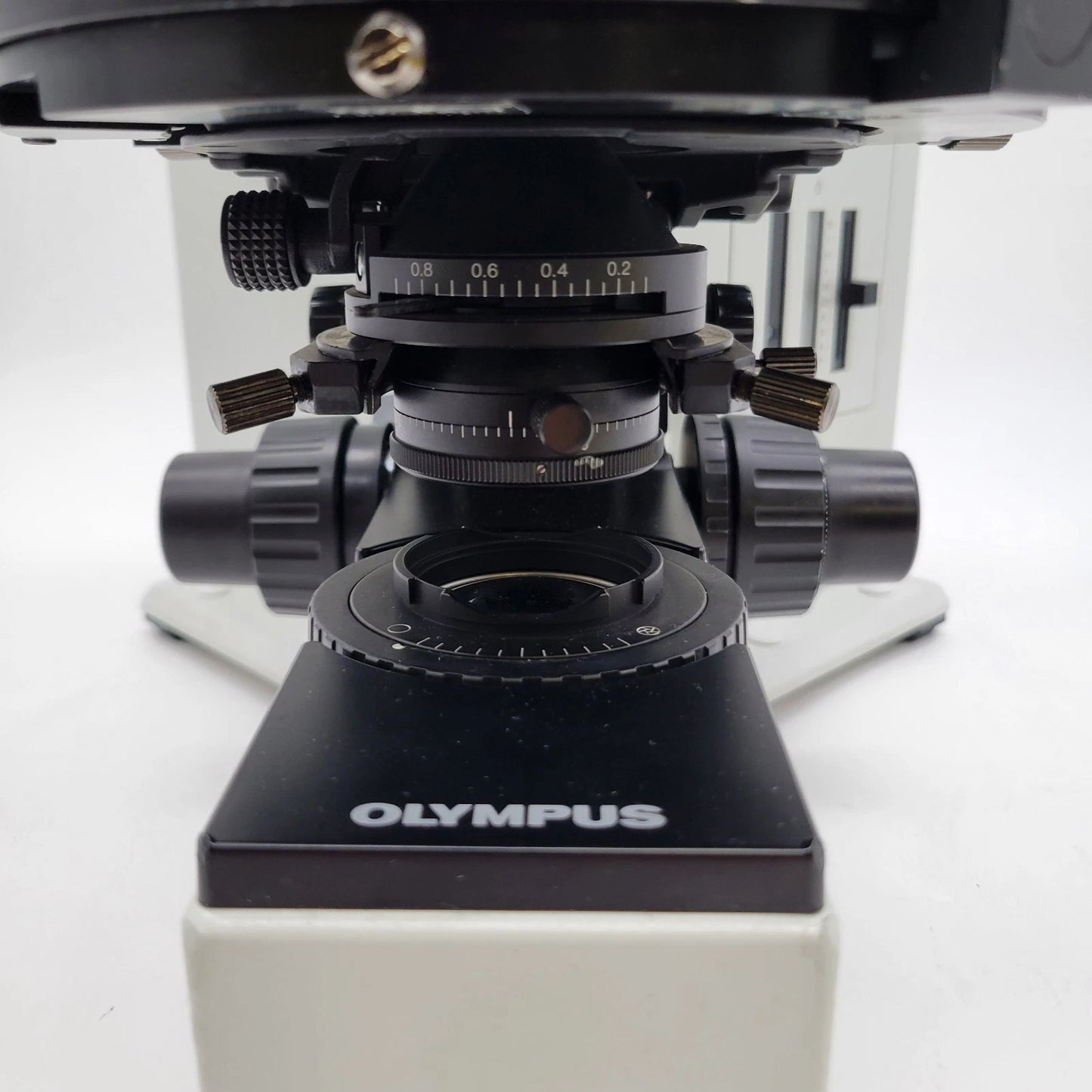 Olympus Microscope BX50 Pol Polarizing with Trinocular Head