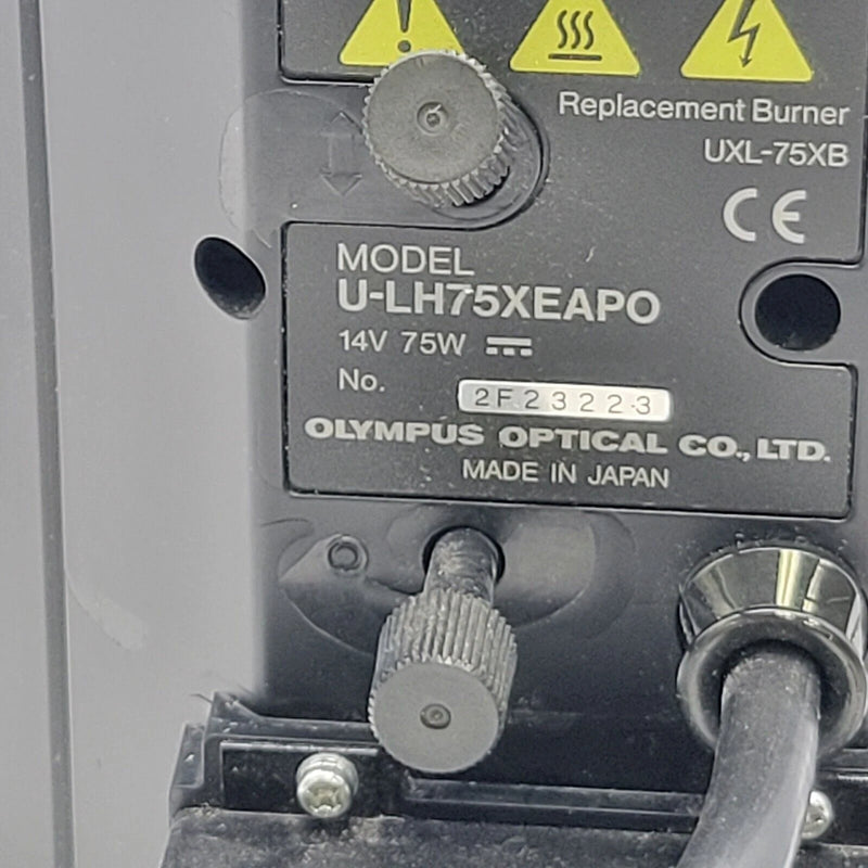 Olympus Microscope Fluorescence Xenon Lamphouse U-LH75XEAPO - microscopemarketplace