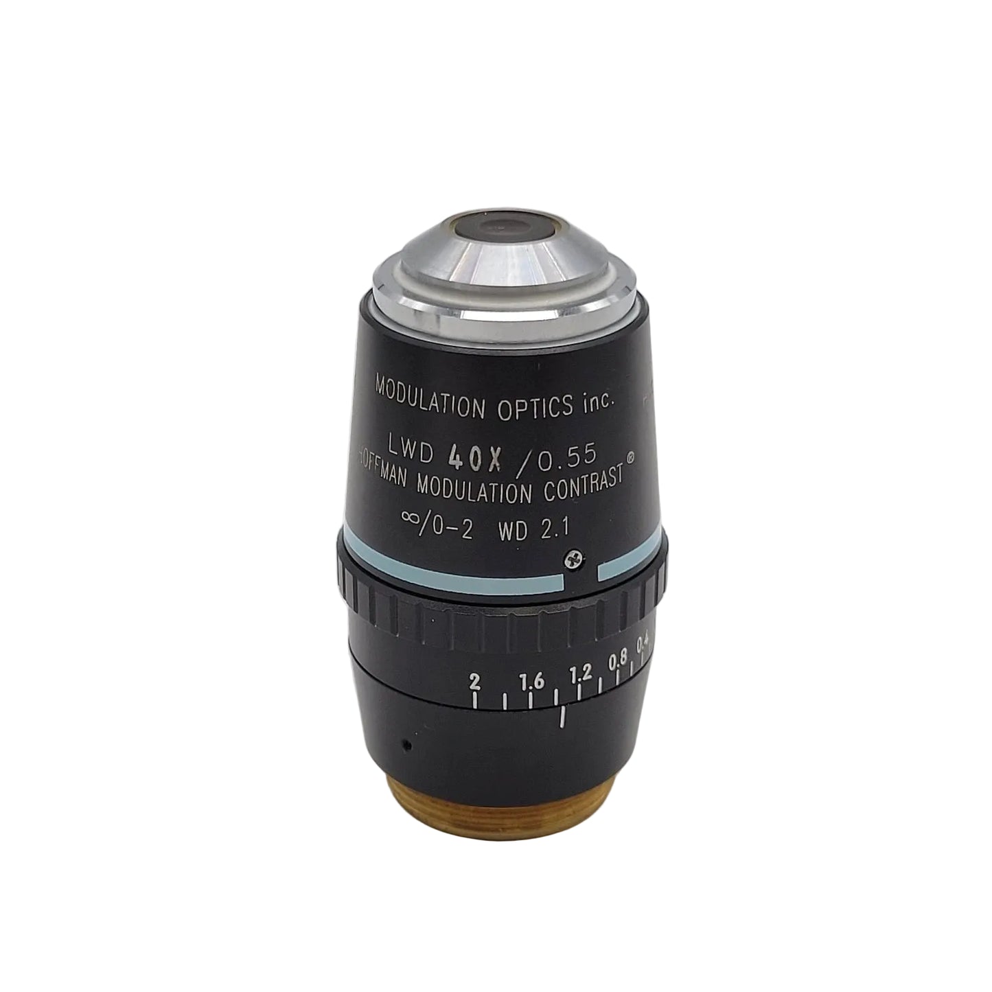 Nikon Microscope HMC Hoffman Modulation Contrast Objective LWD 40x